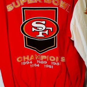 San Francisco 49ers 5 time Superbowl Jacket